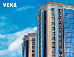 Остекление высотных зданий: кейс VEKA