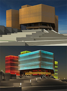 Проектировать навесной фасад для красноярского музея захотела одна компания