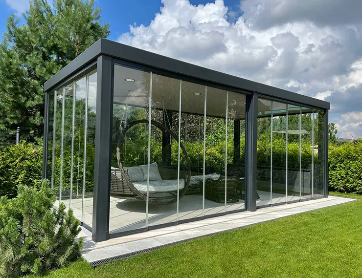 Что общего у эко-отеля, ресторана и частной виллы? Все они выбирают перголы RALUMA