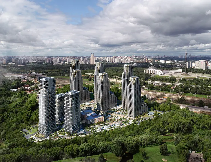 Дома-скалы с террасами на высоте более 100 метров построят в Москве	