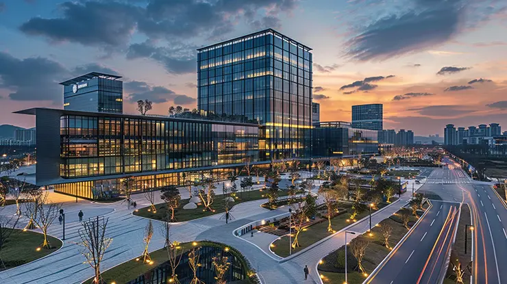 Остекление бизнес-центра с использованием ударопрочного покрытия завершили на западе столицы