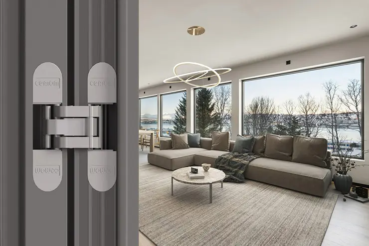 Скрытые асимметричные петли CEMOM ESTETIC A601 в ассортименте компании «ТБМ»