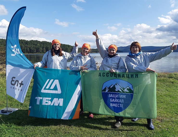 «ТБМ» приняла участие в экологической акции на озере Байкал