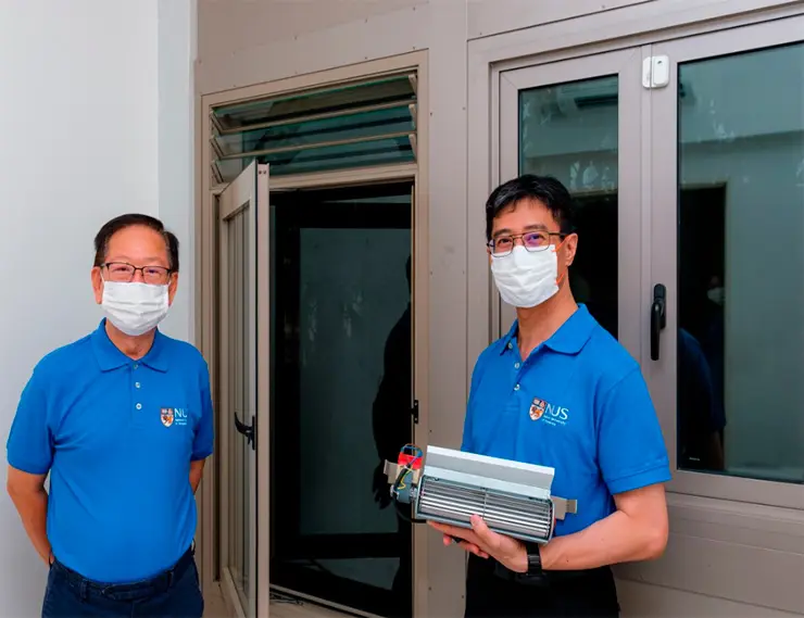 В Сингапуре разработали окна, которые могут проветривать помещение оставаясь закрытыми 