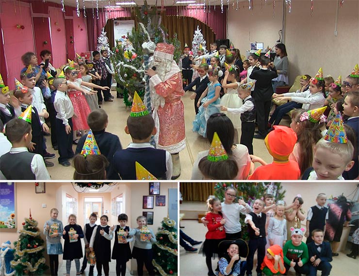 Компания «ТБМ» подарила новогодний праздник ученикам школы-интерната в Самаре