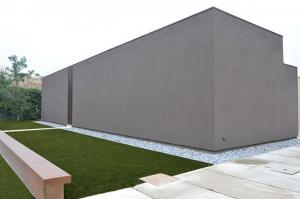 В Польше появился дом с фасадом без окон и дверей