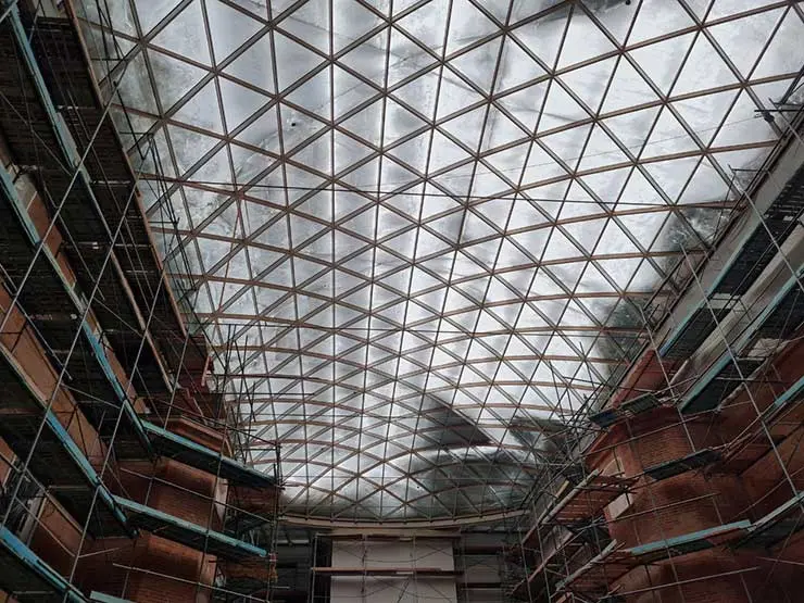 Уникальные алюминиевые светопрозрачные купола скоро можно будет оценить в Политехническом музее 