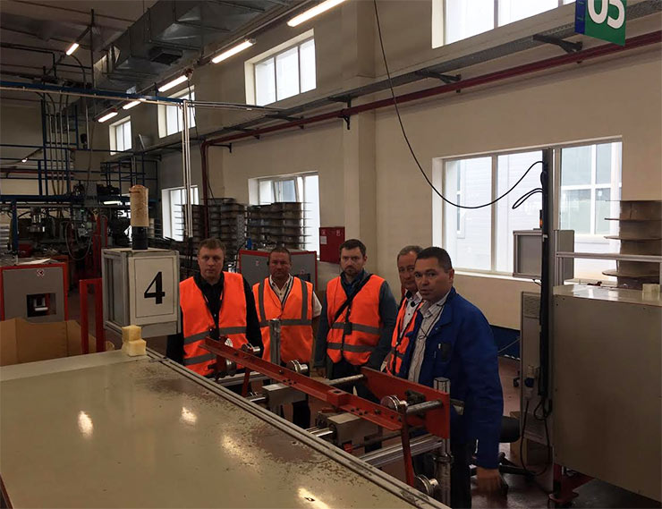 Руководители компании «ТБМ» посетили завод Deceuninck в Протвино