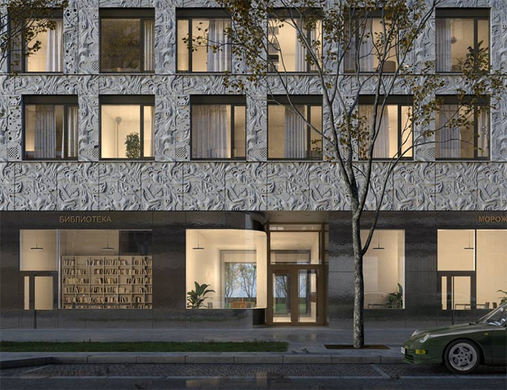 Жилой дом с «цифровым» фасадом построят в Москве