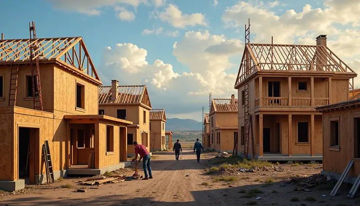 Власти разработают льготы для застройщиков, которые возводят деревянные дома