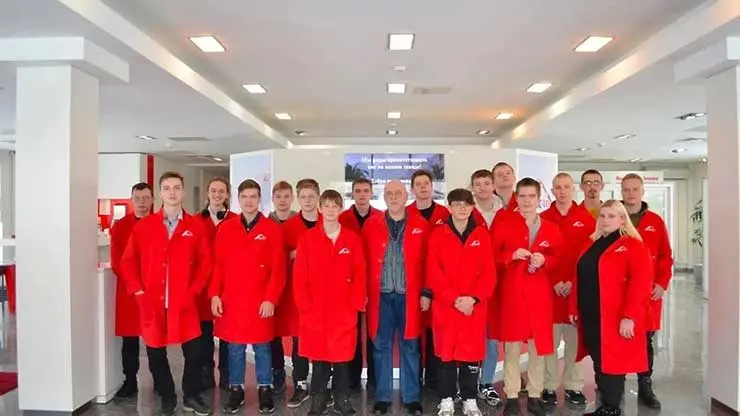Студенты колледжа Электростали посетили предприятие «РОТО ФРАНК»
