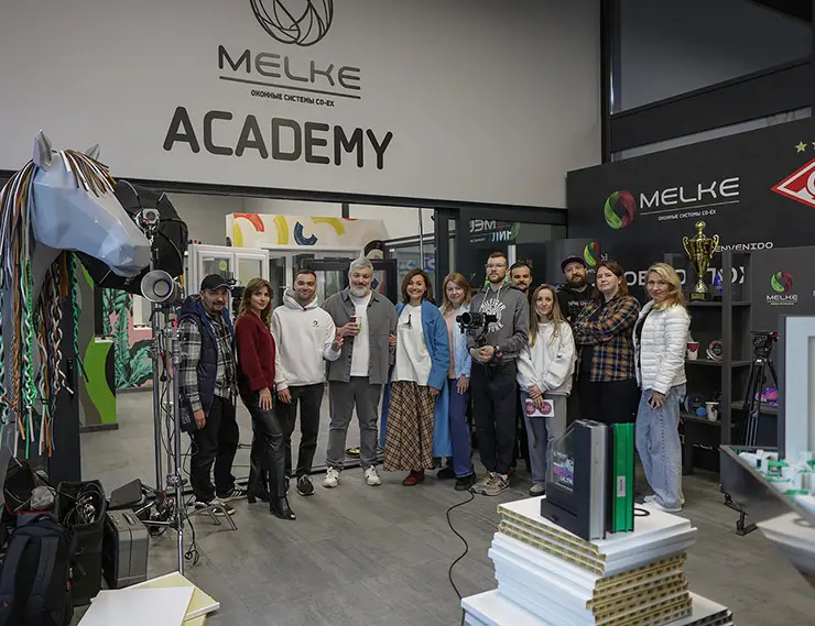 Телеканал «РОССИЯ 1» в гостях у MELKE!