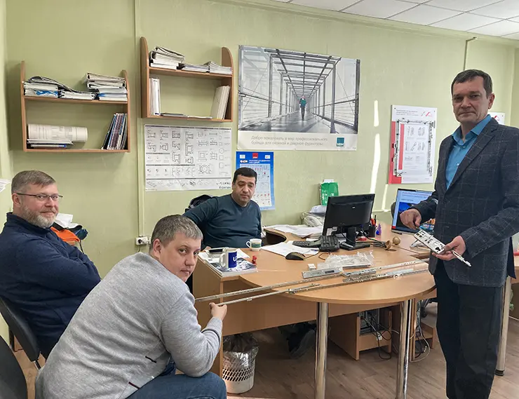 Семинар «Roto Safe: индивидуально настраиваемая защита от взлома» проведен в филиале «Фаубеха-Сиб» в Красноярске