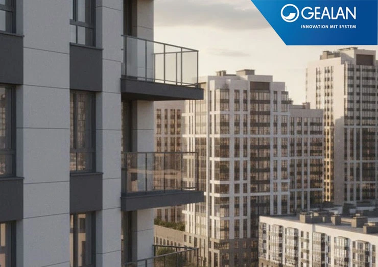 Концерн GEALAN расширяет горизонт и выводит на рынок новую профильную систему SKYLINE 72 с потрясающим кубическим дизайном и отличными характеристиками