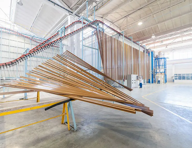 Производитель покрытий для алюминиевых оконных и дверных профилей расширил производство в Подмосковье