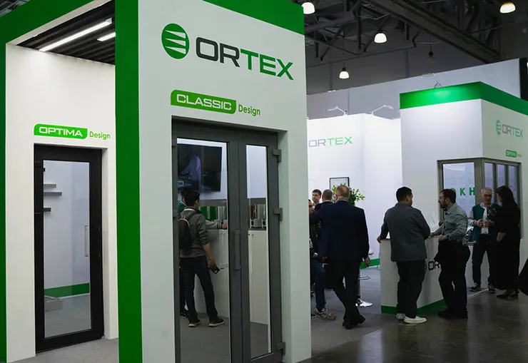 Стенд ORTEX – профиль ПВХ на выставке Mosbuild-2024