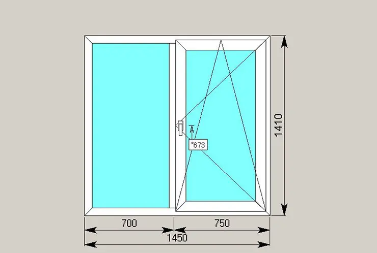 Стандартное окно для сравнения стоимости
