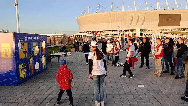Зона PROPLEX на стадионе «Ростов Арена»