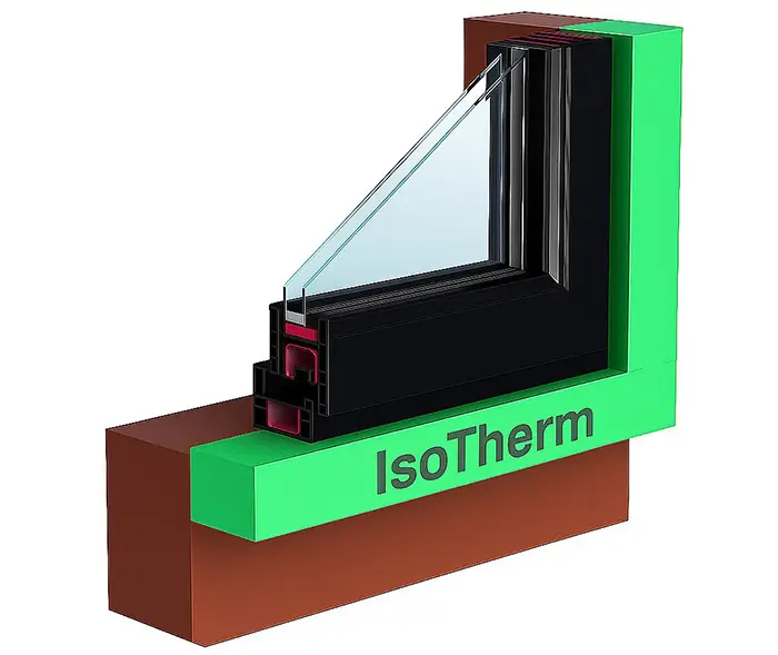 Профили IsoTherm Фасад для выносного монтажа
