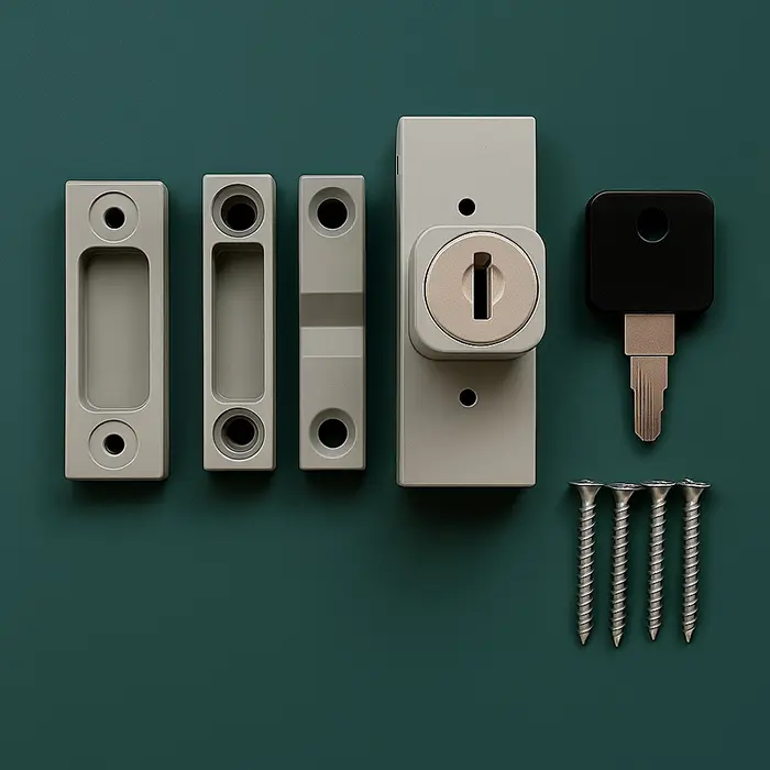 Замок детский блокирующий MASTER LOCK со скрытой ответной частью