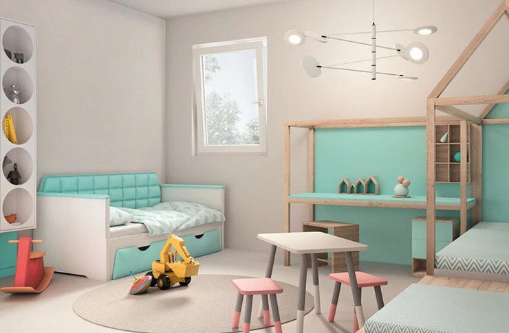 Система фурнитуры с изменённой очерёдностью открывания для детской безопасности