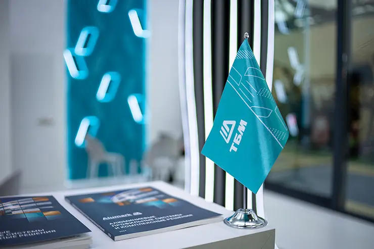 Стенд компании «ТБМ», выставка RosBuild 2025 Стенд компании «ТБМ», выставка RosBuild 2025