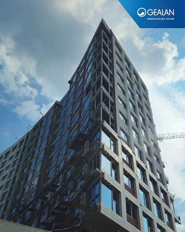 GEALAN S 9000 для уникального архитектурного проекта «Арт Кварталы»