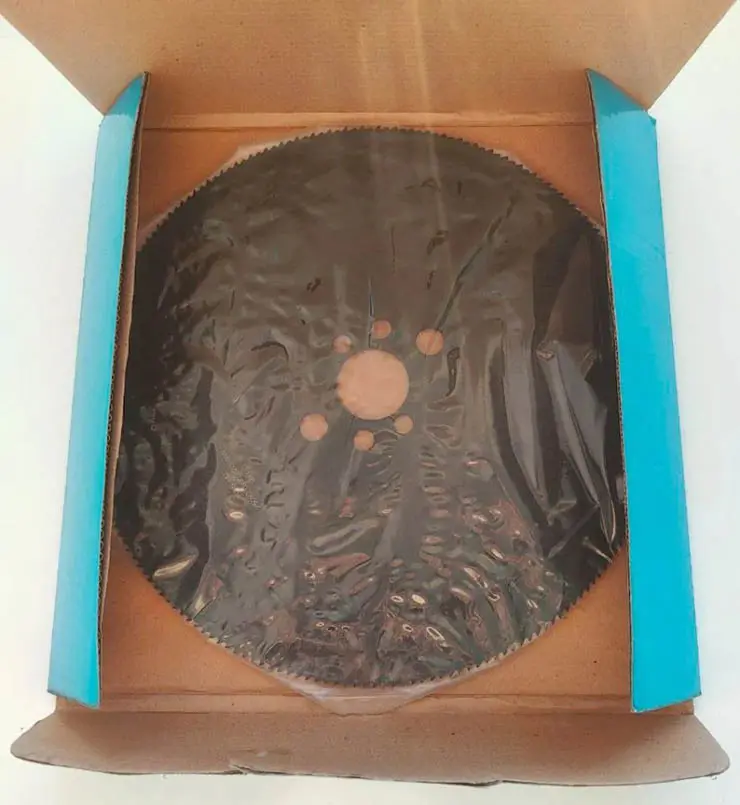 Фото ЕТС Групп. Фирменная упаковка пильных дисков RUIJIALI