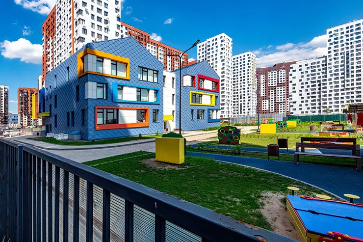 Остекление детского сада