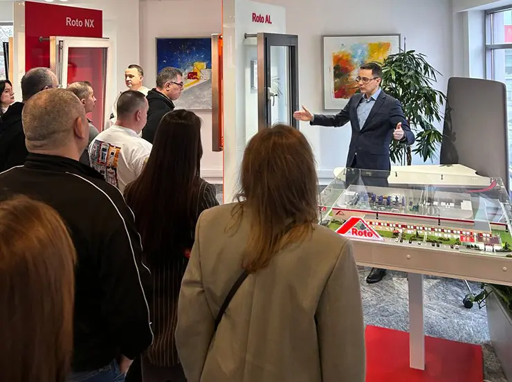 Завод «РОТО ФРАНК» посетили партнеры компании Завод «РОТО ФРАНК» посетили партнеры компании