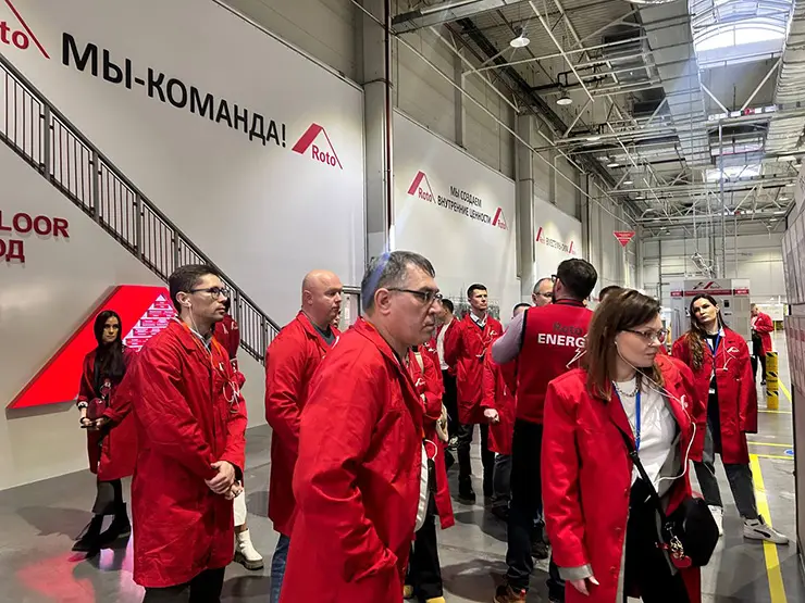 Экскурсия в производственный цех завода «РОТО ФРАНК» Экскурсия в производственный цех завода «РОТО ФРАНК»