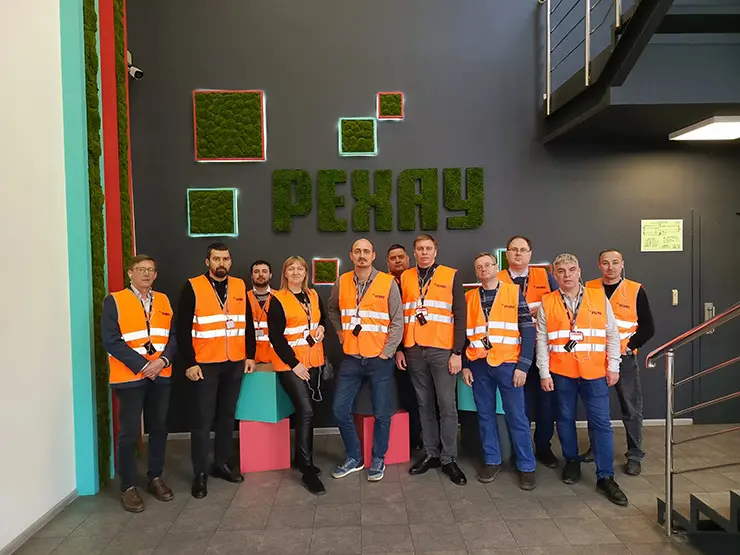 ТАЛАН на заводе РЕХАУ