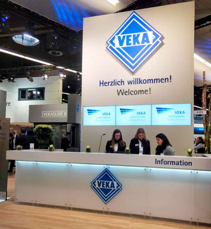 VEKA: инновационные решения на выставке Fensterbau Frontale