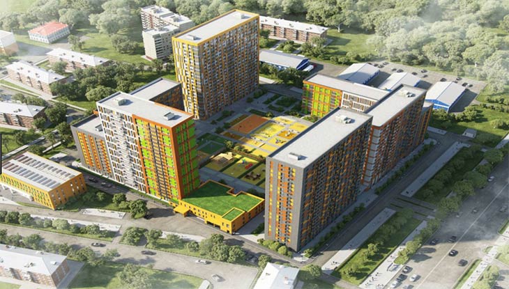 ГК «Инград» начала сертифицировать жилые комплексы по «зеленым» стандартам