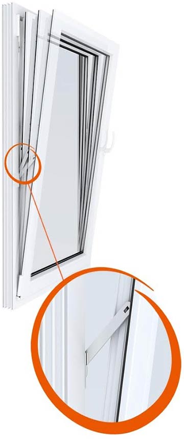 Магнитный ограничитель для окон и балконных дверей может больше