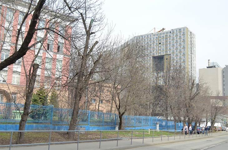 Жилой комплекс «Лайм» расположен в районе станции метро «Алексеевская»