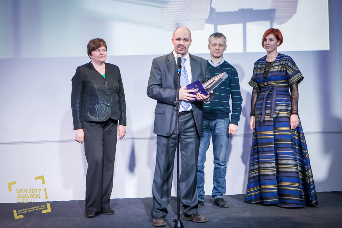 Производитель деревянных окон «БиТри» – лауреат Премии WinAwards Russia 2017 в номинации «Продукт года»
