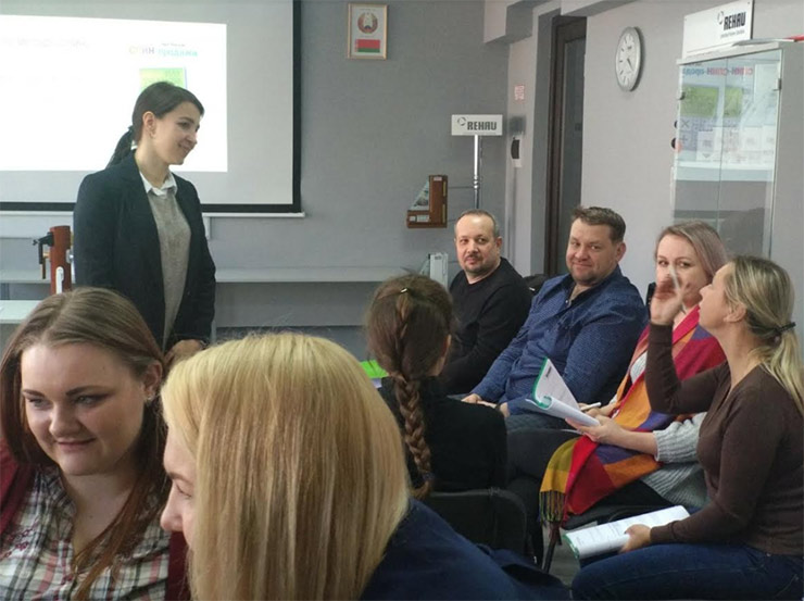 Академия REHAU провела семинар по технике эффективных продаж для партнеров в Беларуси