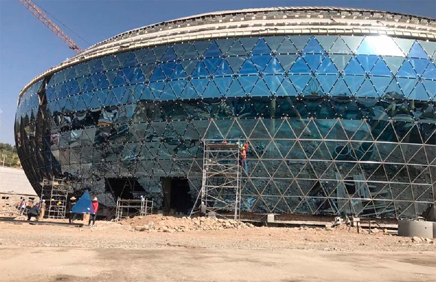 Спортивный интерес: новый объект Pilkington в Душанбе
