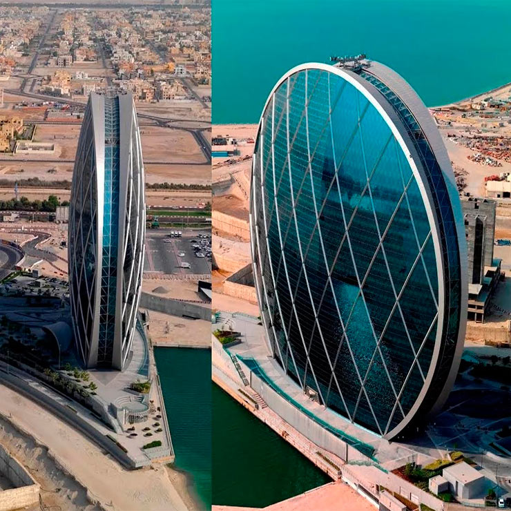 Оконные технологии Roto в лучших архитектурных проектах мира. Небоскреб-шедевр: штаб-квартира Aldar Properties в Абу-Даби
