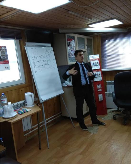 Компания profine RUS провела обучение для партнера из республики Коми Компания profine RUS провела обучение для партнера из республики Коми