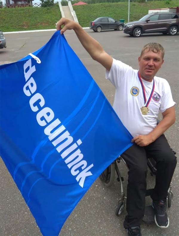 Deceuninck поддерживает российских пара-спортсменов 