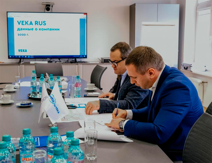 VEKA Rus принимает гостей