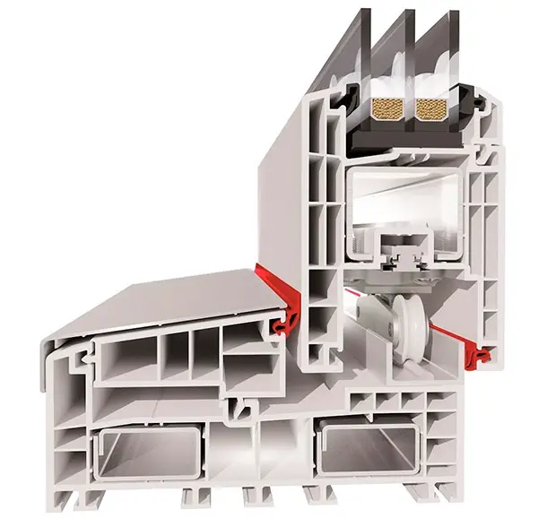 Конструктивные особенности параллельно-сдвижной системы PS-L