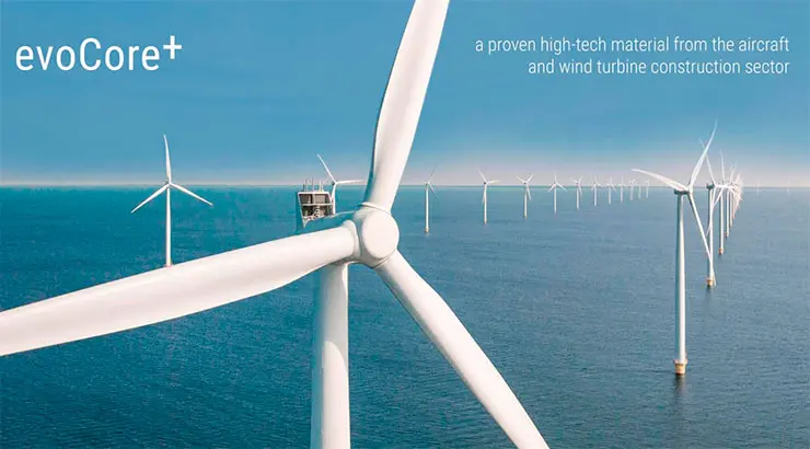 evoCore+ – высокотехнологичный материал из отрасли авиастроения и ветряных турбин для оконных профильных систем