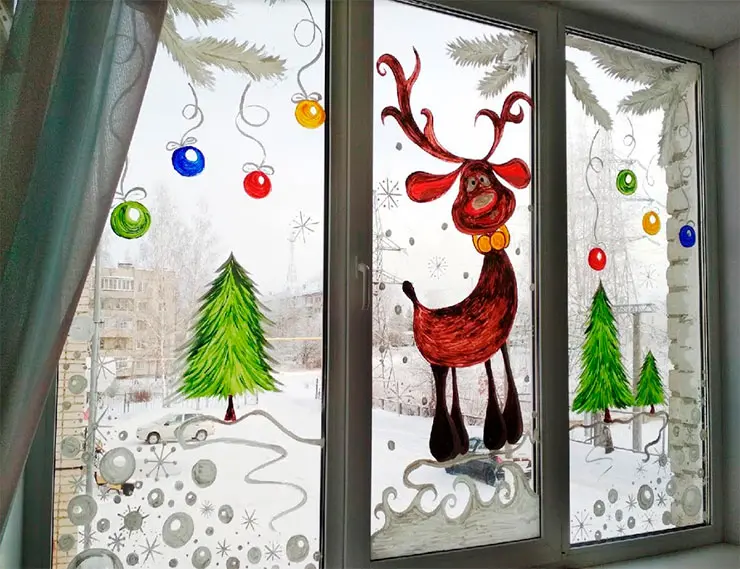 Как украсить окна к новогодним праздникам | STUDIO AMELI | ДИЗАЙН И ПОШИВ ШТОР | Дзен
