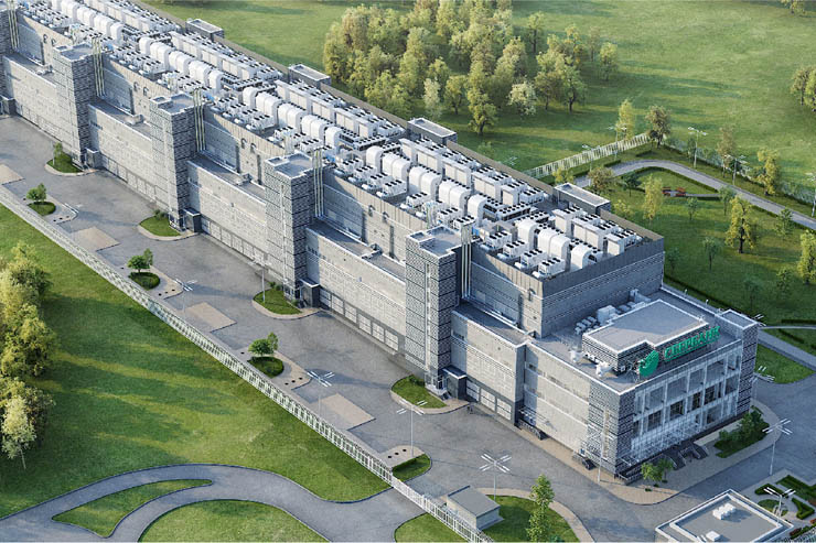Расположенный в Сколково, дата-центр Сбербанка является одним из самых технологически сложных проектов России. 