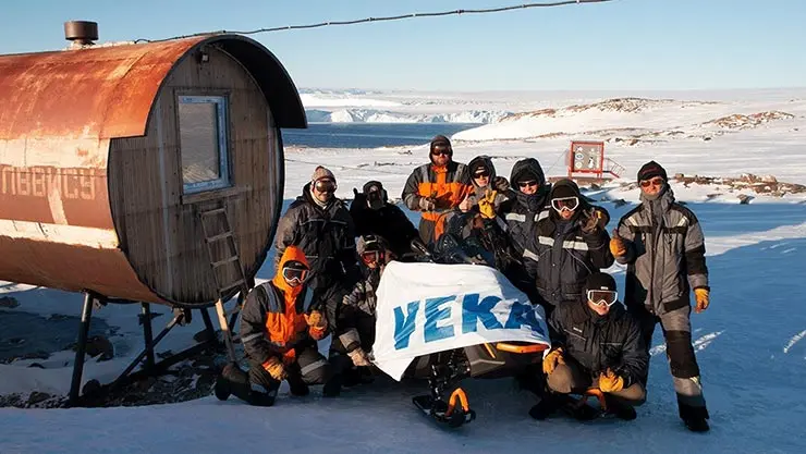 VEKA в Антарктиде
