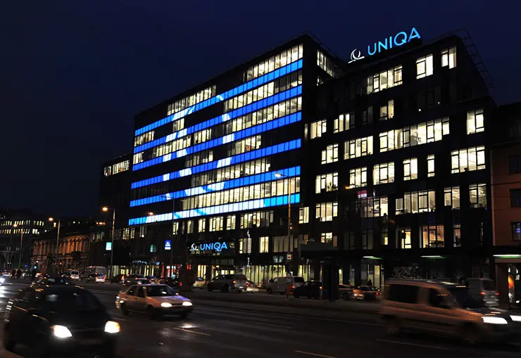Офисное здание Uniqa в Будапеште, Венгрия